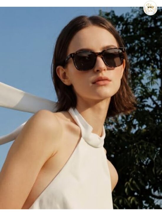 Handcrafted Acetate Polarized Sunglasses for Women UV400 Protection